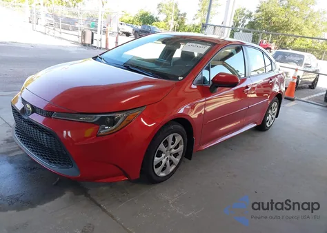 2020 Toyota Corolla Le z USA, uszkodzony, nr VIN 5YFEPRAE7LP137088